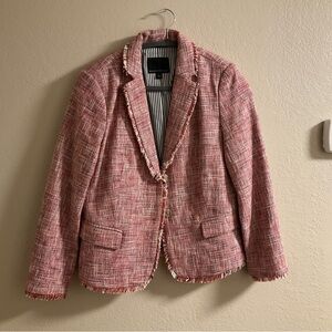 Banana Republic Red/blue blazer size 8